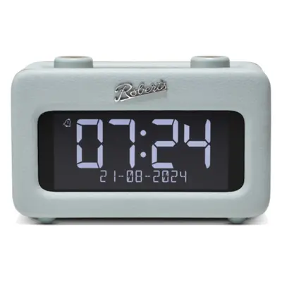 Roberts Radio REV-RESTDE Revival Rest FM/DAB+ Bluetooth Alarm Clock Radio - Duck Egg