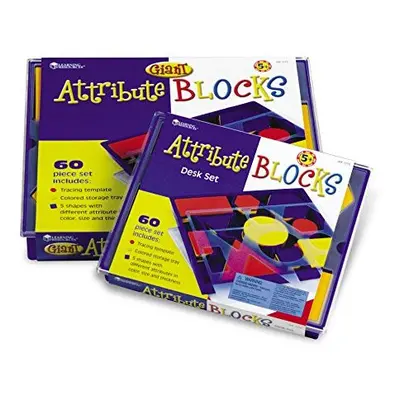 Learning Resources Attribute Blocks Desk Set In Tray