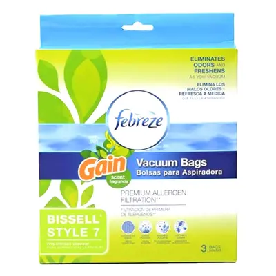 Febreze with Gain Scent Style Vacuum Bags 17F9G White