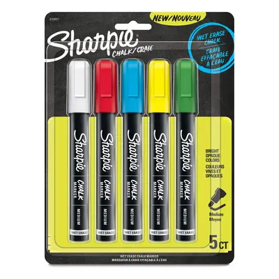 SHARPIE Chalk Markers Wet Erase Markers Assorted Colors Count