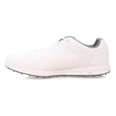 Skechers Men's Pivot Spikeless Golf Shoe White/Gray/Blue 7.5