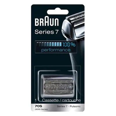 Braun Series 70S Electric Shaver Head Replacement Cassette Silver