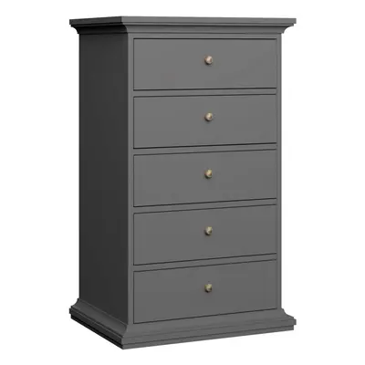 Paris Chest drawers in Matt Grey