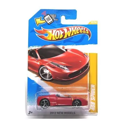 Hot Wheels New Models #25/50 Ferrari Spider Red convertible