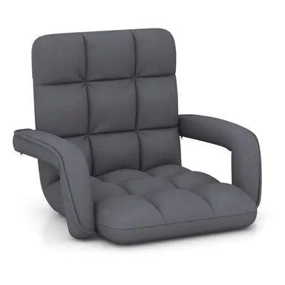 Floor Gaming Chair Adults 6-Position Adjustable Lazy Sofa Chair