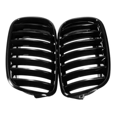 Black Front Hood Grilles Grille For BMW E70 E71 X5 X6