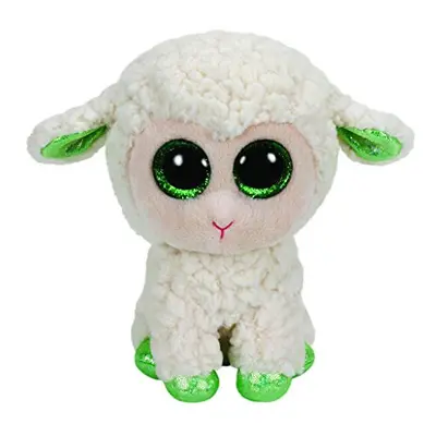 36128 Lala Lamb with Glitter Eyes and Green Hooves Easter Limited Edition Plush Toy cm White