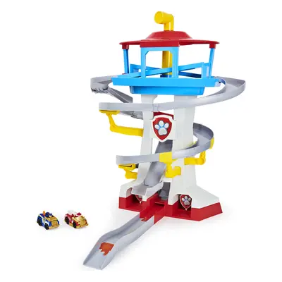 Paw Patrol, True Metal Adventure Bay Rescue Way Playset with Exclusive Vehicles, 1:55 Scale