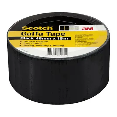 Scotch Gaffa Tape (48mmx15m) - Black