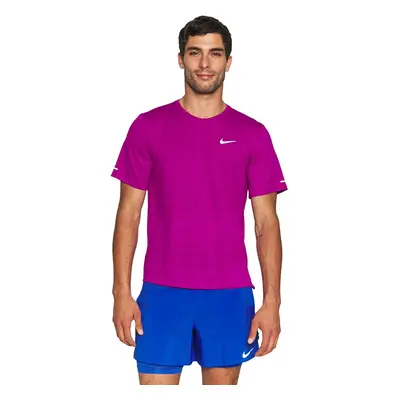 Nike Men's Dri-FIT Miler Short-Sleeve Running Top (as1 Alpha m Regu