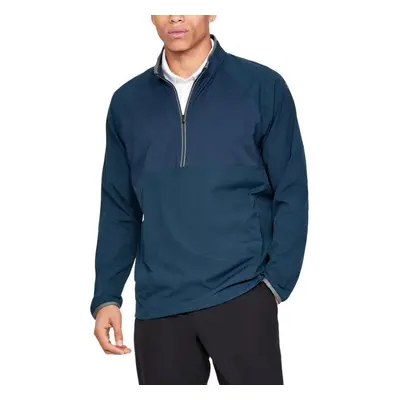 (S, Academy) Under Armour Mens UA Golf Storm Windstrike Half Zip Jacket