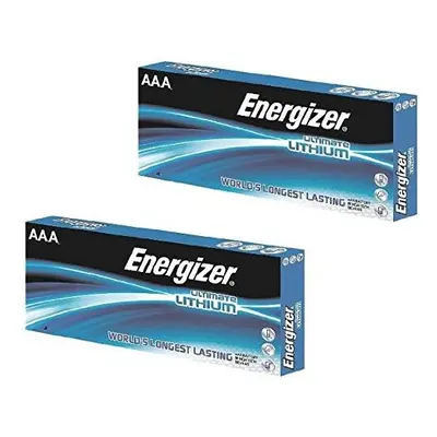 20 Energizer Ultimate Lithium Micro AAA Batteries 1.5 V mAh L92