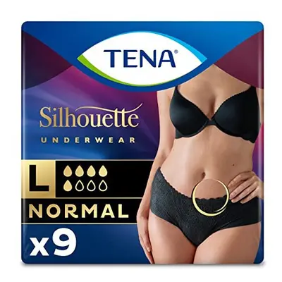 TENA Silhouette, Noir, Low Waist