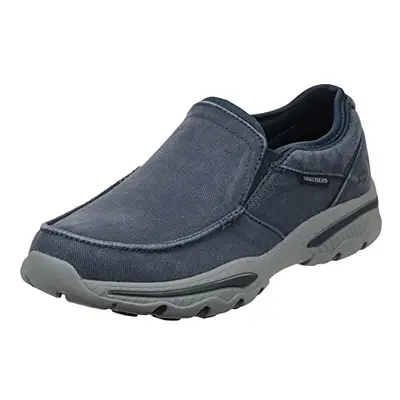 Skechers Mens creston Moseco casual Life Style Slip On Loafer Navy