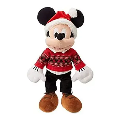 Mcky mouse Winter Christmas Holiday soft plush doll toy