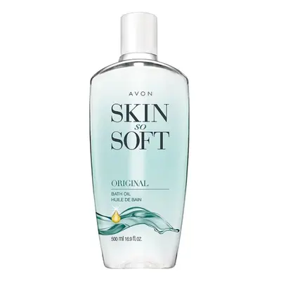 Avon Skin So Soft Original Bath Oil 16.9 oz - jojoba Infused - Luxury Bath Oil - Smoothes Dry Sk