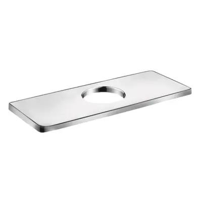 hansgrohe Base Plate for Modern Single-Hole Faucets 6"" Upgrade 6-inch Modern Base Plate for Bat