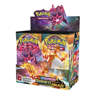 PokÃ©mon POK81712 TCG: Sword and Shield Darkness Ablaze Booster Display, Mixed Colours