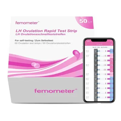 Femometer Ovulation Test Strips Kit, LH OPK, Sensitive Fertility Predictor Testing Sticks, Accur