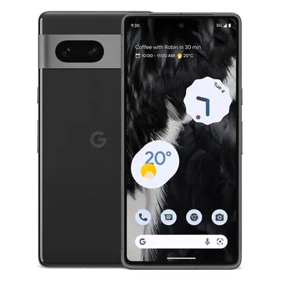 2022 Google Pixel 7, 128GB - Obsidian (Renewed)