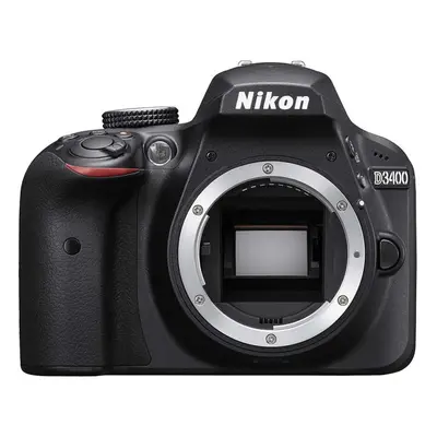 Nikon D3400 24MP DSLR Camera Body Only - Black