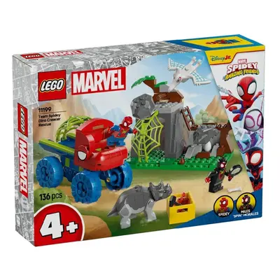 Lego Marvel Team Spidey Dino Crawler Rescue