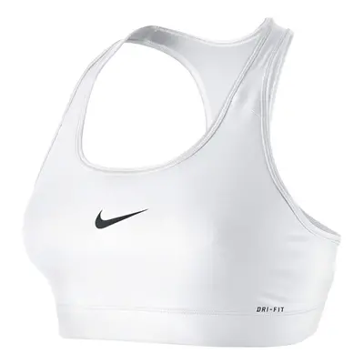 Nike Women's Victory Compression Sports Bra White/Black Medium