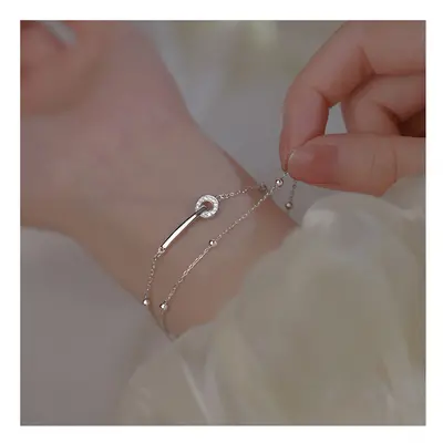 Double-layer ring bracelet Jewelry bracelet