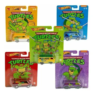 Hot Wheels Premium Pop Culture TMNT Teenage Mutant Turtles DLB45