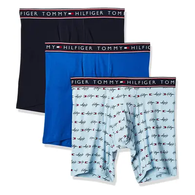 Tommy Hilfiger Men's Underwear Cotton Stretch Pack Boxer Brief Soft