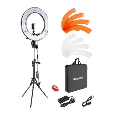 Neewer Ring Light Kit:18"/48cm Outer 55W 5500K Dimmable LED Ring Light