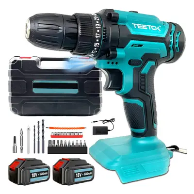 CORDLESS DRILL DRIVER ELECTRIC SCREWDRIVER BATTERY 5.5A COMBI SET