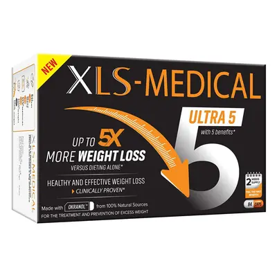 XLS-Medical Ultra Weight Loss Capsules - Reduces Calories Absorbed from Dietary Fats, Capsules, 