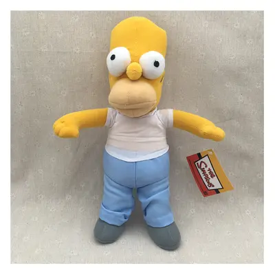 (Dad 35CM) Simpson Family Plush Doll for Kids Soft Plush Toys Cuddly Collectable Birthday Christ