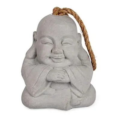 Carousel Home and Gifts Buddha Doorstop With Jute Handle - Novelty Door Stop