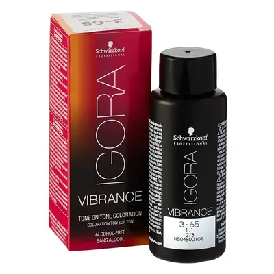 Schwarzkopf Professional Igora Vibrance Tone on Tone Hair Colour, No. Dark Brown Chocolate Gold,