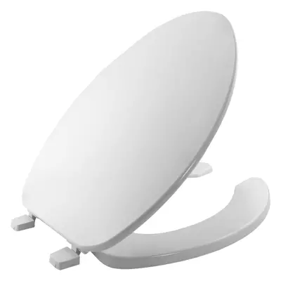 Bemis Elongated Open Front Toilet Seat White