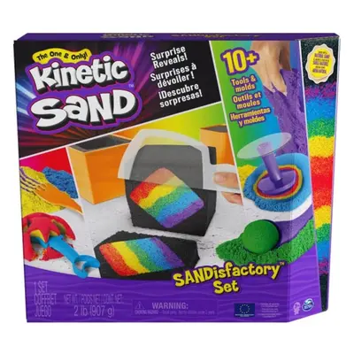 Spin Master Kinetic Sand Sandisfactory Set Black