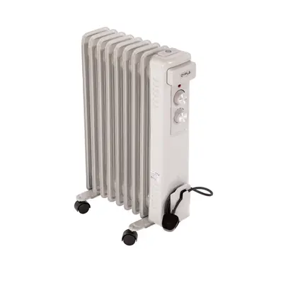 Oypla Electrical 2000W Fin Portable Oil Filled Radiator Electric Heater