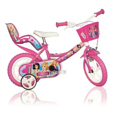 Dino Princess Kids 12" Wheel Bike - Pink