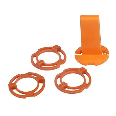 3pcs Orange Lock-ring Retaining-Plate Blade Holder Replacement for SH70 SH90 S9000 RQ12 S7000 +U