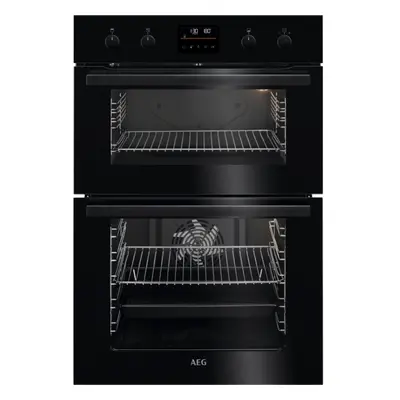 AEG DCB535060B - Black Built in Electric Double Oven - Catalytic cleaning - A energy