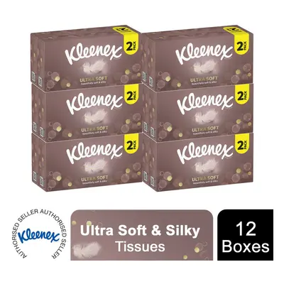 Kleenex Ultra Soft Facial Tissues Ideal for Colds or Allergies- Boxes