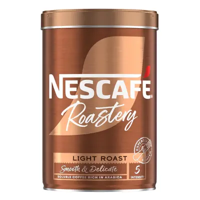 Nescafe Roastery Light Roast Instant Coffee, Smooth & Delicate Coffee, Arabica & Robusta Coffee,