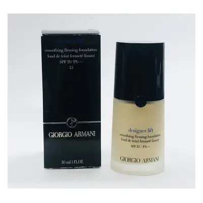 Giorgio Armani Designer Lift Smoothing Firming Foundation Shade 1.5