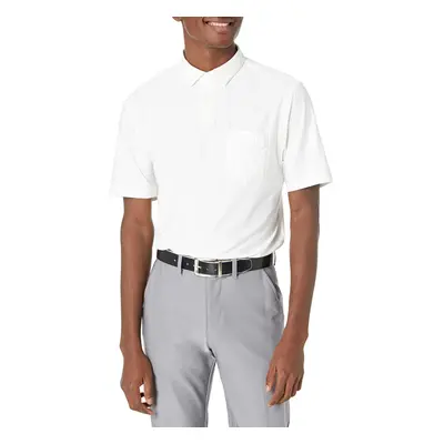 adidas Men's Go-to Golf Polo Shirt White Large