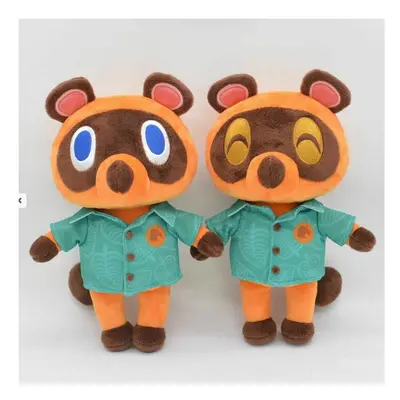 2PCS/SET 8'' Animal Crossing Horizons Timmy Tommy Plush Stuffed Toy