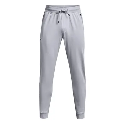 Under Armour Men's Tricot Joggers Mod Gray Full Heather (011)/Black