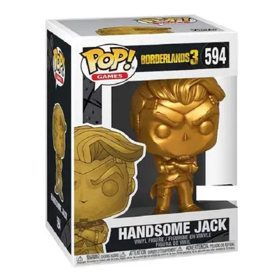 Funko Pop! Borderlands Handsome Jack Metallic Gold Exclusive