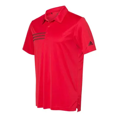 Adidas 3-Stripes Chest Sport Shirt Collegiate Red/ Black